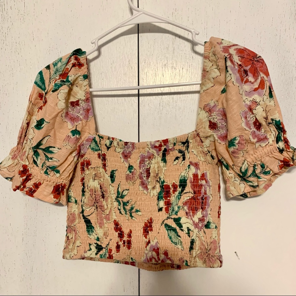 Band of Gypsies mauve crop top NWT size Xs - Picture 6 of 6